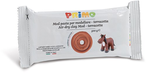 Primo pâte à modeler terracotta - argile autodurcissante 500 grammes