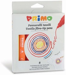 Primo PRIMO - 8 feutres textile ø4,1mm en boîte