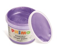 Primo peinture à doigts nacrée - set 6 couleurs enfant 100g-2