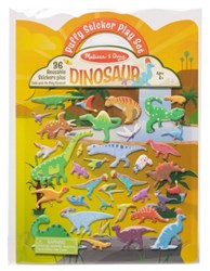 Melissa & Doug livre d'autocollants - dinosaure - autocollants réutilisables