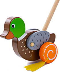 Bigjigs Poussoir (Canard) (4)