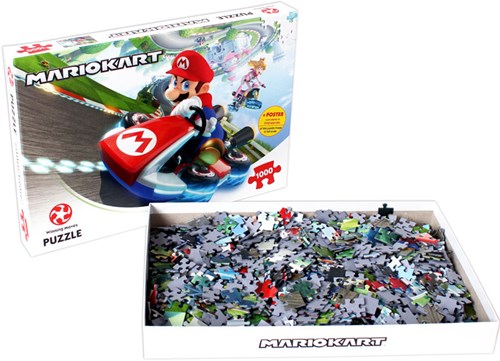 PUZZLE MARIO KART FUNRACER 1000PC-3