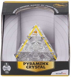 Recent Toys Pyraminx Crystal casse-tête édition limitée cristal