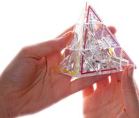 Pyraminx Crystal LE Breinbreker Puzzel-3