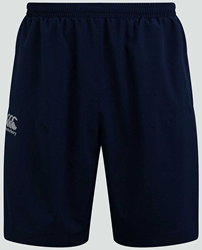 Canterbury short de sport tissé navy - short de gym confortable adulte