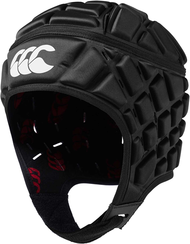 Canterbury casque de rugby Raze noir-rouge S - protection tête et oreilles