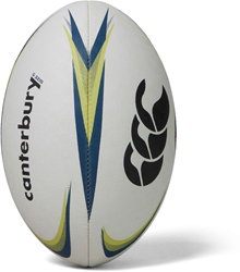 Canterbury ballon de rugby ballon d'entraînement blanc lime bleu taille 3 durable grip