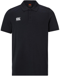 Canterbury polo homme noir sport casual Waimak S