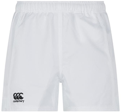 Canterbury short de sport rugby blanc - Advantage short 14 ans enfants