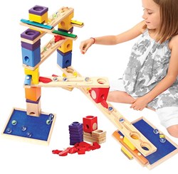 Hape Quadrilla circuit de billes en bois Music Motion avec éléments musicaux