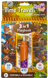 QwiToys jouet éducatif 3 en 1 Playbook Time Travel