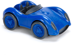Green Toys Voiture de course bleue