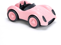 Green Toys Voiture de course rose