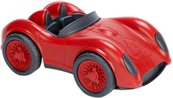 Green Toys Voiture de course rouge