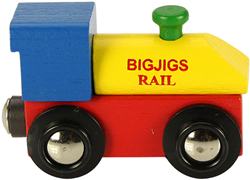 Bigjigs lettre train locomotive