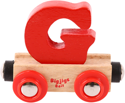 Bigjigs train de lettres G
