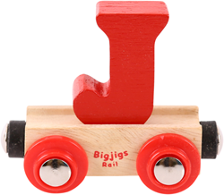 Bigjigs Lettre train J