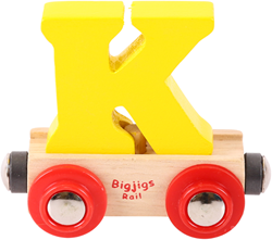 Bigjigs Lettre Train K