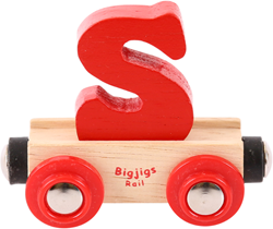Bigjigs Train de lettres S