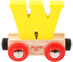 Bigjigs Train de lettres W