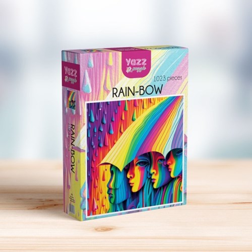 Yazz puzzle Rain-Bow - puzzle coloré 1023 pièces-2