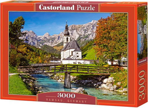 Castorland puzzle Ramsau - puzzle 3000 pièces adultes Allemagne-2