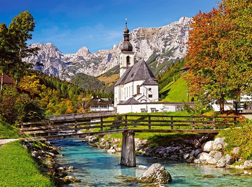 Castorland puzzle Ramsau - puzzle 3000 pièces adultes Allemagne