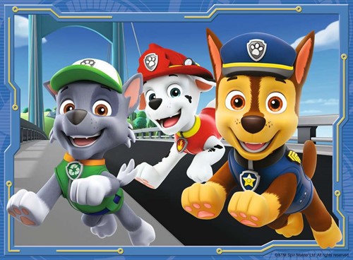 Ravensburger Kinderpuzzel Paw Patrol 4 Puzzels - 12+16+20+24 stukjes