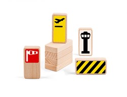 Waytoplay panneaux de signalisation jouets - set de circulation pour enfants