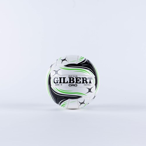 Gilbert ballon de football Oro taille 5 noir vert - ballon d'entraînement