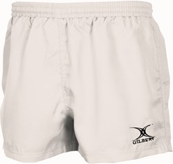 Gilbert short de rugby Saracen blanc - 2XL short sport polyester
