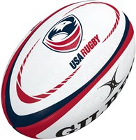 Gilbert ballon de rugby réplique USA taille 5 - ballon d'entraînement rugby