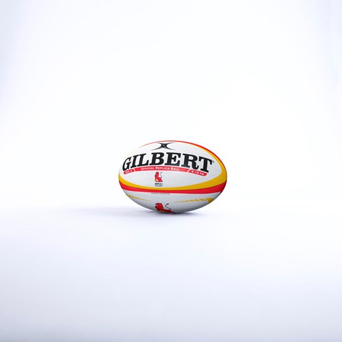 Gilbert ballon de rugby réplique Espagne taille 5 - ballon d'entraînement durable