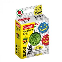 Quercetti Refill pixel art groen 1000 st.
