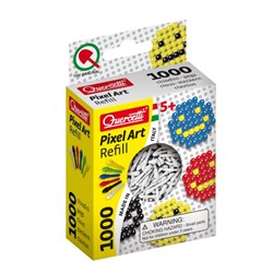 Quercetti Refill pixel art wit 1000 st.