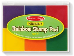 Melissa & Doug Tampon D'Encre Pour Timbres Arc-En-Ciel