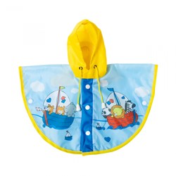Heless cape de pluie poupée bleue Sailing Friends 35-45cm imperméable