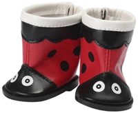 Skrallan bottes de pluie accessoire poupée 36-40 cm imperméable
