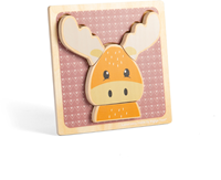 BigJigs puzzle en bois renne - jouet éducatif pour enfants