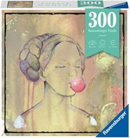 Ravensburger puzzle Relax - Bubble Gum Lady - 300 pièces adultes-2