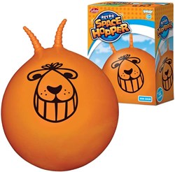 Tobar ballon sauteur rétro orange jouet space hopper 60 cm