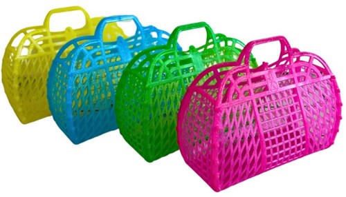 Androni Giocattoli sac à main jouet rétro avec paillettes multicolore-3
