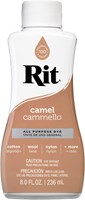 Rit teinture textile camel - colorant liquide universel 236ml