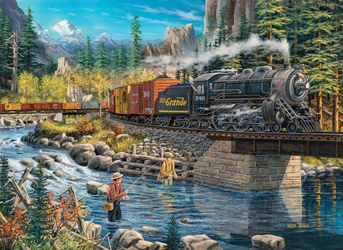 Eurographics Die Stille am Fluss ist Gebrochen - 1000 Teile