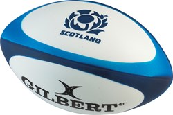 Gilbert balle anti-stress rugby Écosse - jouet anti-stress bleu