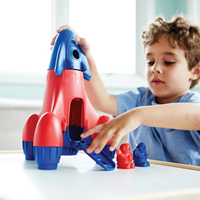 Green Toys Fusée Rouge