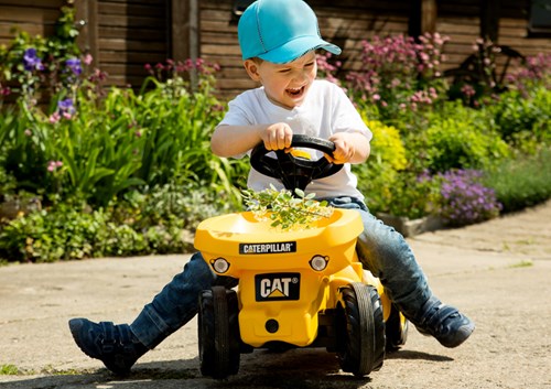 Rolly Toys porteur RollyMinitrac Dumper CAT pour enfants-2