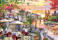 Castorland puzzle Coucher de Soleil Romantique sur la Ville - puzzle 1000 pièces