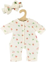 Heless body pour poupée coton bio motif fruits 35-45 cm-2
