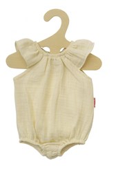 Heless body de poupée coton bio écru à volants 28-35 cm